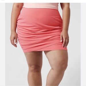 Athleta Coral Pink Transcend Skort